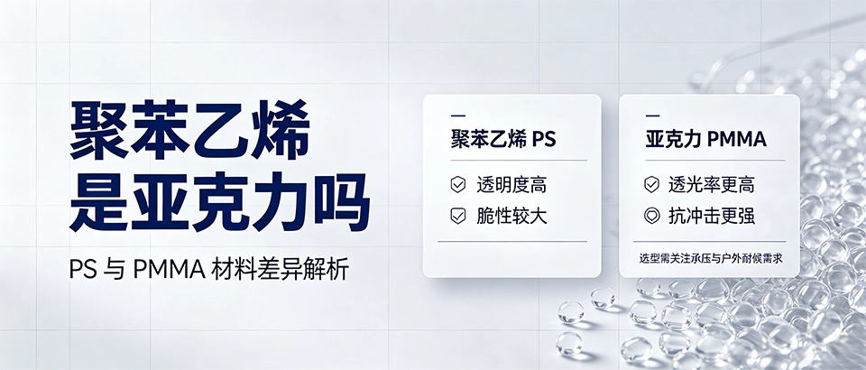 聚苯乙烯是亚克力吗？PS与PMMA的6大区别详解