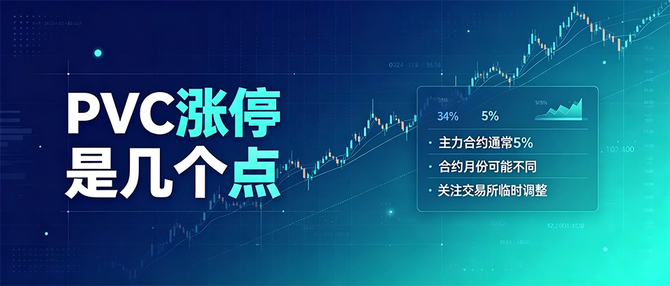 PVC涨停是几个点｜期货规则、影响因素及采购应对方案