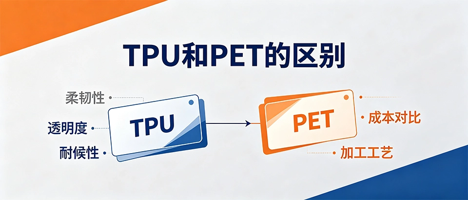 TPU和PET的区别｜材料性能、应用场景与选型对比