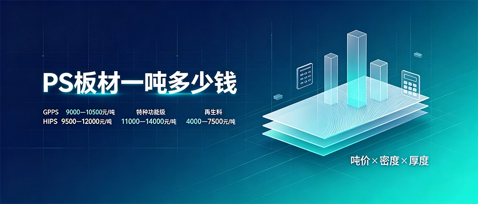PS板材一吨多少钱 特性 用途 选购全解析