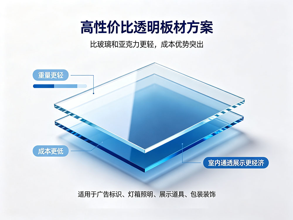 PS有机板_聚苯乙烯板材_透明灯箱板厂家