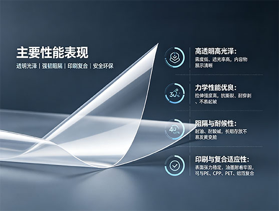 OPP薄膜片_OPP包装薄膜生产厂家_双向拉伸聚丙烯薄膜