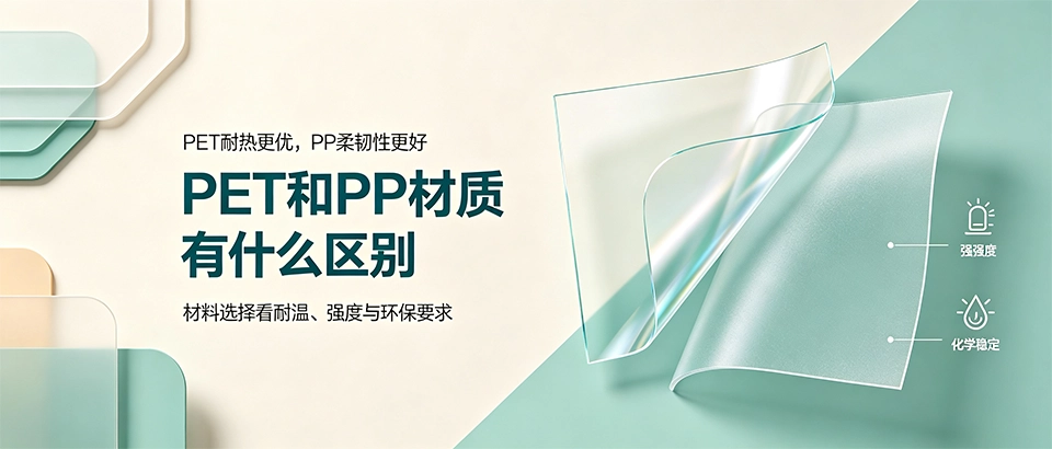 PET和PP材质有什么区别？耐热强度透明度对比选购技巧