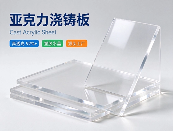 亚克力浇铸板_高透PMMA有机玻璃板材