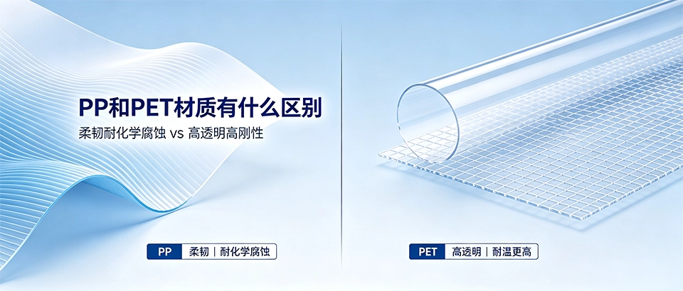 PP和PET材质有什么区别？性能参数对比详解