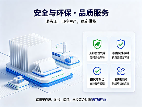 灯箱PS板_灯箱专用PS扩散板_PS板生产厂家