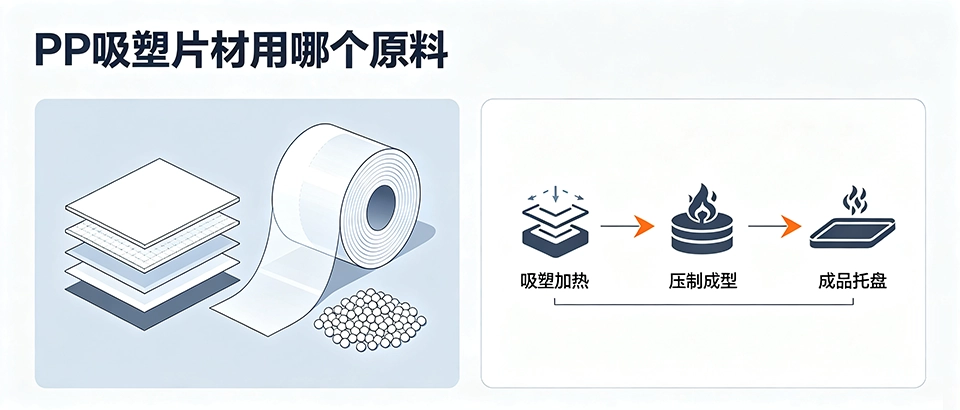 PP吸塑片材用哪个原料｜均聚PP与共聚PP吸塑片材性能对比及选型指南
