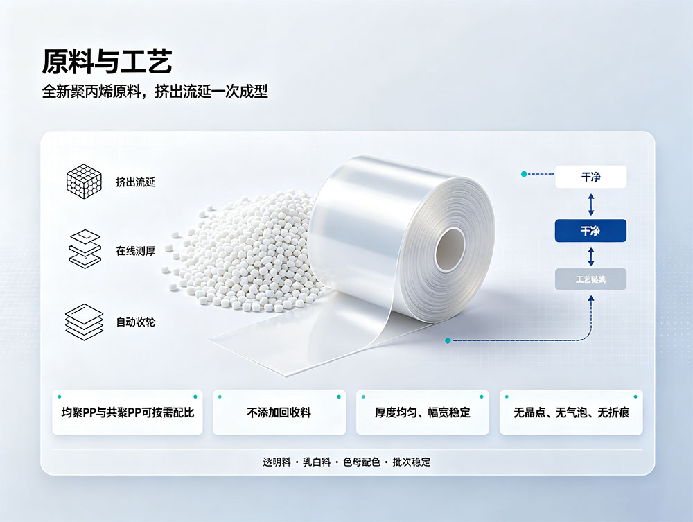 PP卷材_PP塑料卷材_聚丙烯卷材厂家_食品级工业级PP片材卷材批发