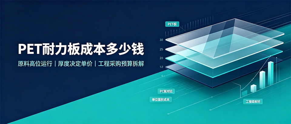 PET耐力板成本多少钱？价格、性能与选购指南