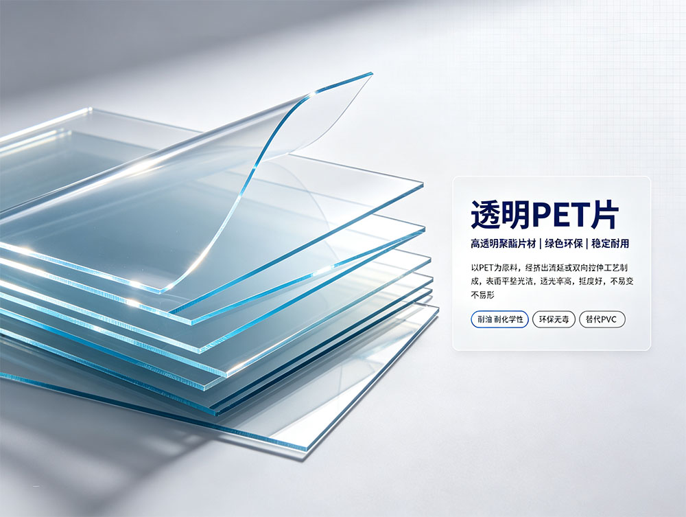 透明PET片_食品级透明PET片材_源头工厂定制生产