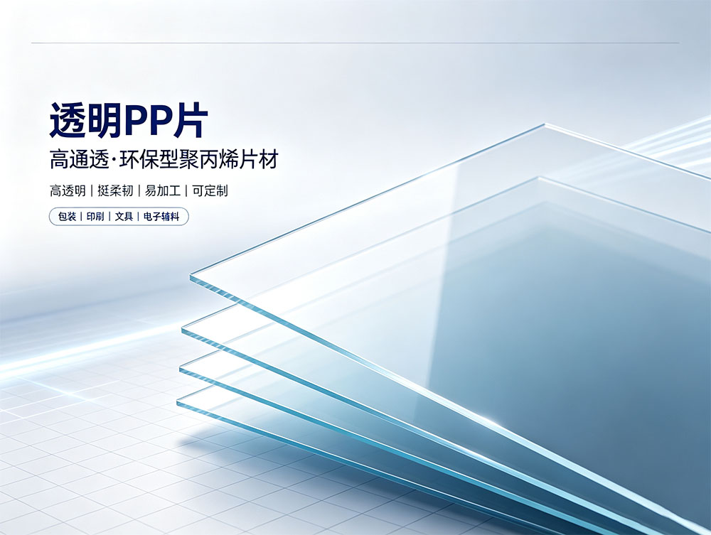 透明PP片_食品级透明聚丙烯片材_源头工厂现货定制