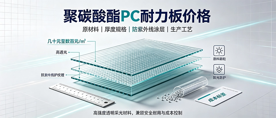 聚碳酸酯PC耐力板价格