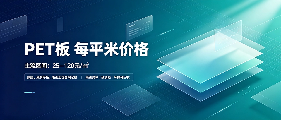PET板 每平米价格｜厚度参数对比选购技巧与成本分析