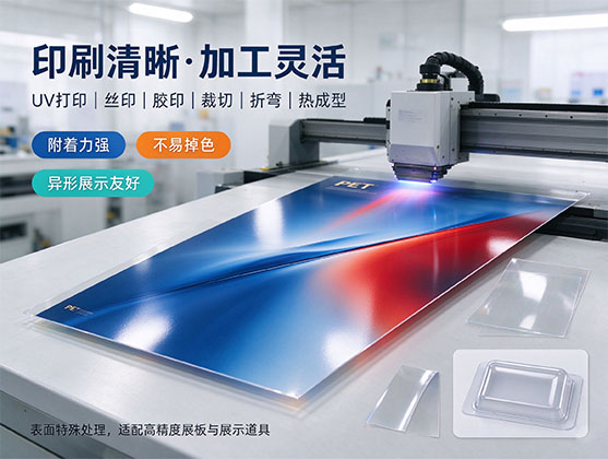 展会展板PET片材_环保阻燃印刷级PET板材_源头工厂定制