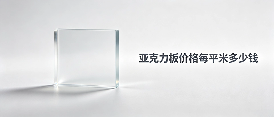 亚克力板价格每平米多少钱｜透明板厚度规格选型指南与避坑要点