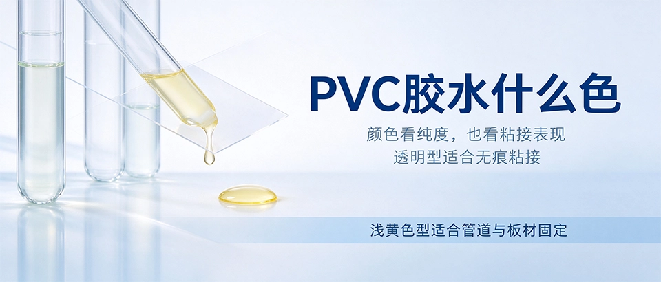 PVC胶水什么色
