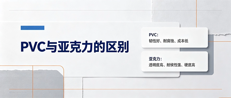 PVC与亚克力的区别｜优缺点、用途对比、选购指南一文看懂