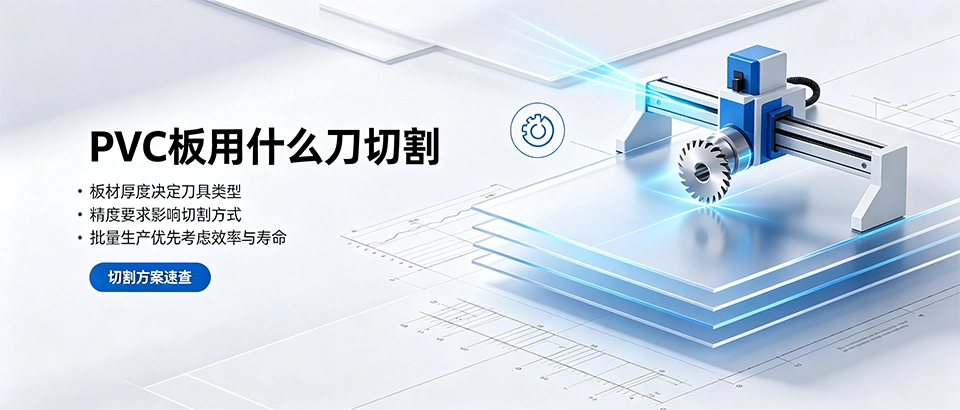 PVC板用什么刀切割｜硬质合金锯片与激光选型技巧、优缺点对比详解