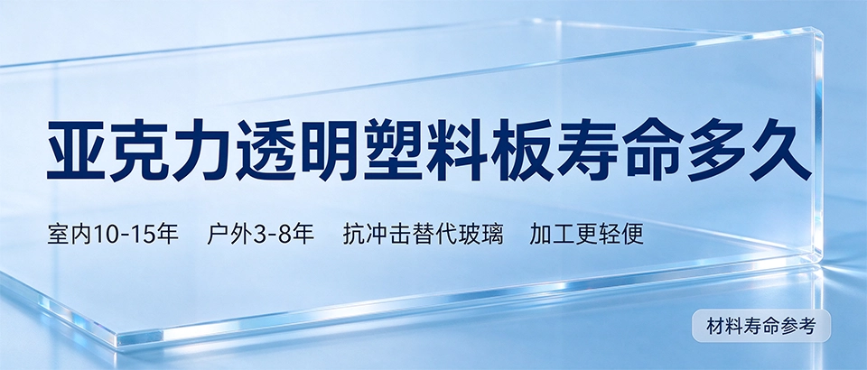 亚克力透明塑料板寿命多久 亚克力透明塑料板寿命多久