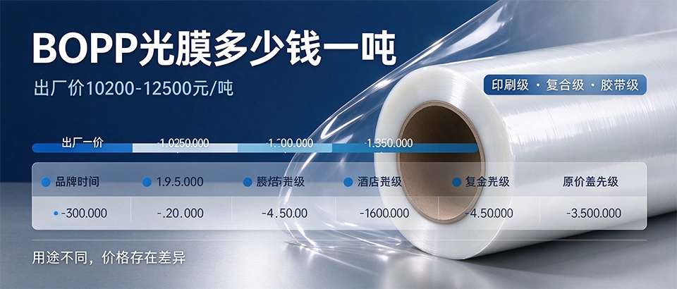 BOPP光膜多少钱一吨 BOPP光膜多少钱一吨