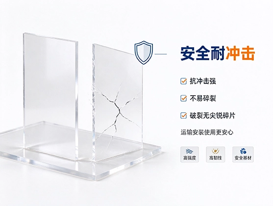 亚克力广告灯箱片材_高透导光板_亚克力PMMA源头厂家