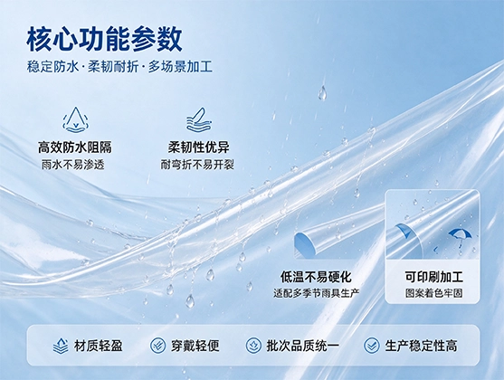 PVC雨衣薄膜_雨衣PVC薄膜_PVC薄膜厂家直供定制