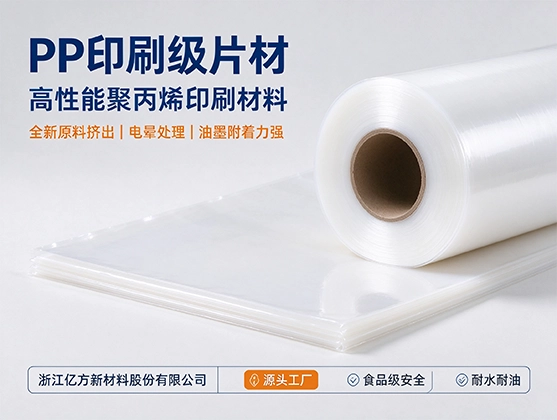 PP印刷级片材_食品级环保PP片材_源头工厂定制