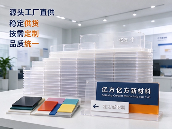 亚克力导视牌板材_标识广告板材_亚克力板材定制厂家