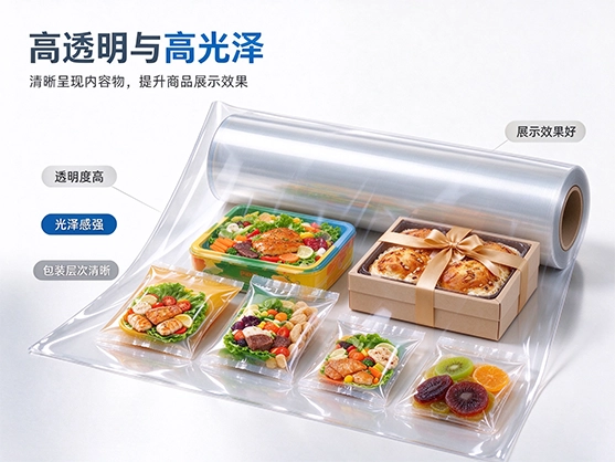 OPP食品包装薄膜_食品级防潮印刷复合膜_BOPP食品包装膜厂家