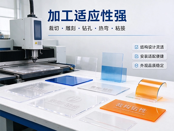 亚克力标识牌片材_高透耐候标识标牌板材_亚克力片材厂家