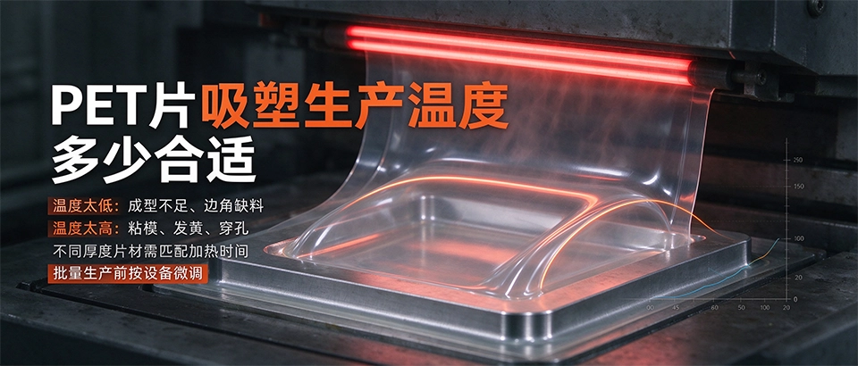 PET片吸塑生产温度多少合适 PET片吸塑生产温度多少合适