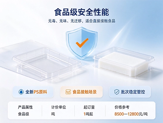 PS糖果托片材_食品级包装片材_PS包装片材源头厂家直供