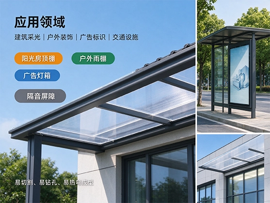 亚克力户外耐候板_亚克力采光板_高抗UV亚克力板材源头工厂