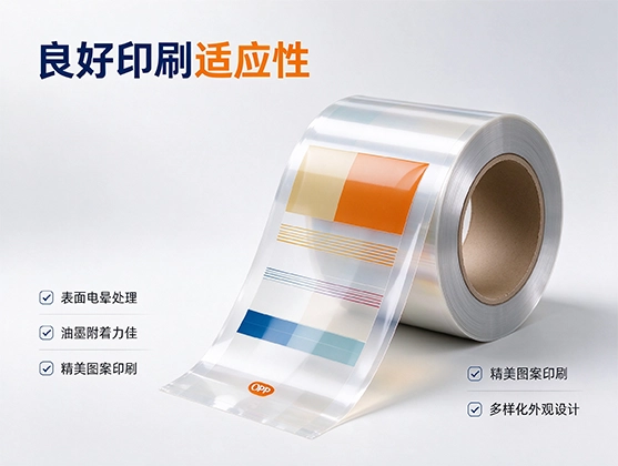 OPP食品包装卷材_食品级阻隔保鲜包装膜_食品级包装膜厂家
