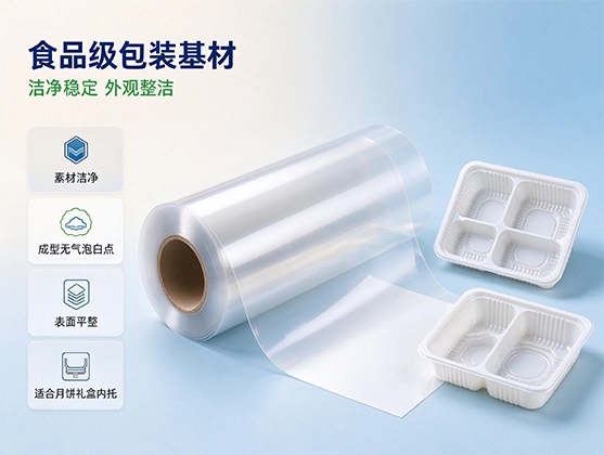PS月饼托片材_吸塑成型基材_PS片材厂家定制