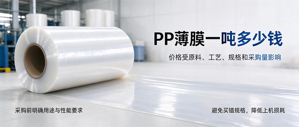 PP薄膜一吨多少钱？2026年价格行情与选购指南