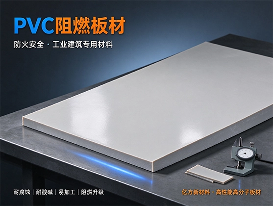 PVC阻燃板材_防火阻燃PVC塑料板_源头工厂定制