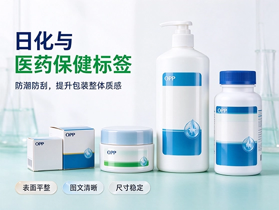 OPP标签薄膜_高透明印刷覆膜标签基材_源头工厂定制