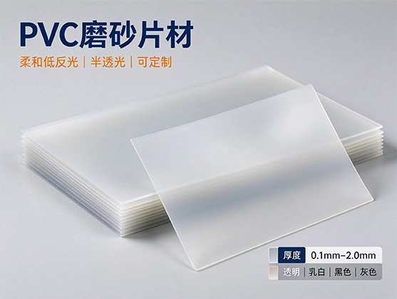 PVC磨砂片材_磨砂PVC片材_源头工厂定制