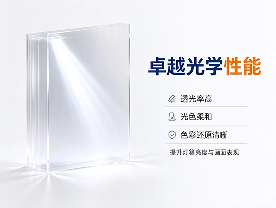 亚克力广告灯箱片材_高透导光板_亚克力PMMA源头厂家