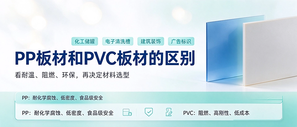 PP板材和PVC板材的区别 PP板材和PVC板材的区别