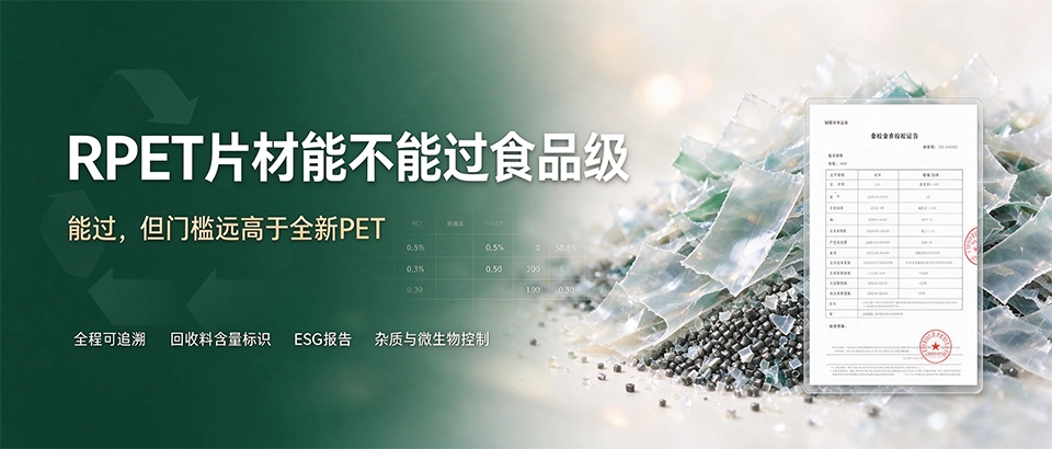 RPET片材能不能过食品级