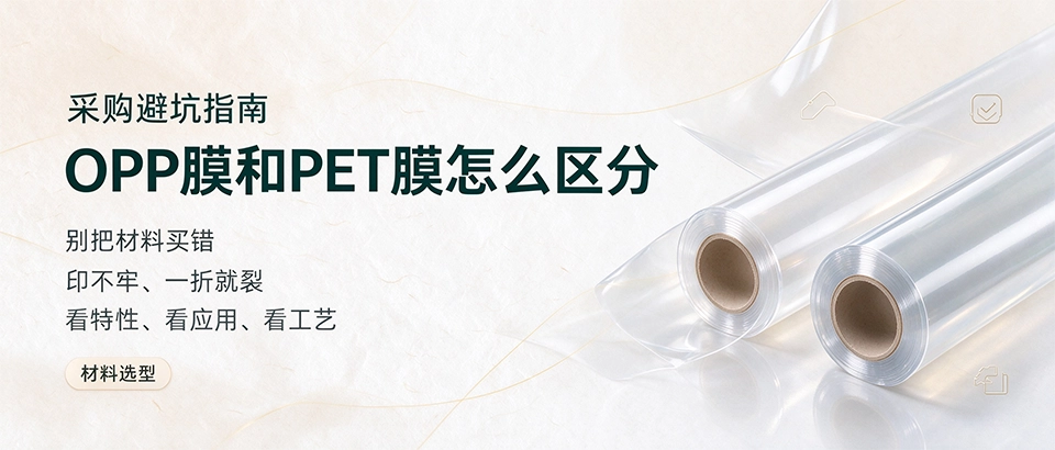OPP膜和PET膜怎么区分 OPP膜和PET膜怎么区分