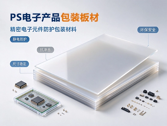 PS电子产品包装板材_防静电抗冲击_PS片材源头工厂定制