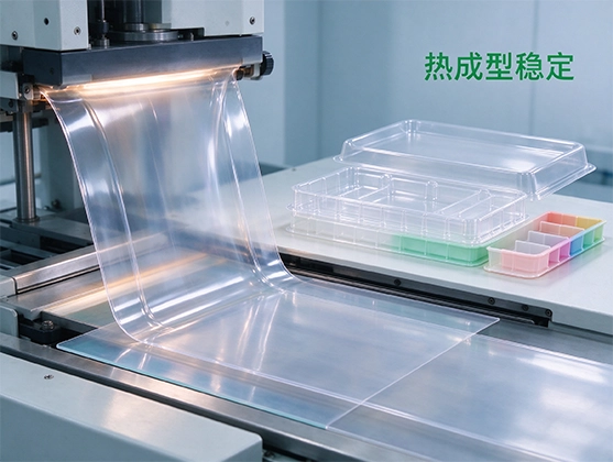 PP日化包装片材_洗护化妆品吸塑包装_透明磨砂PP片材厂家