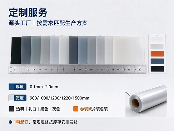 PVC磨砂片材_磨砂PVC片材_源头工厂定制