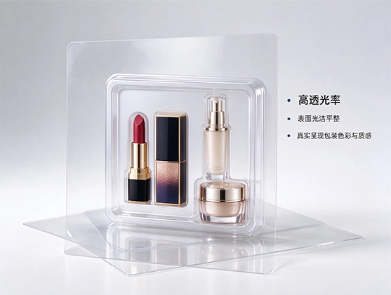 PET化妆品包装片材_高透明食品级PET卷材_PET透明片材厂家