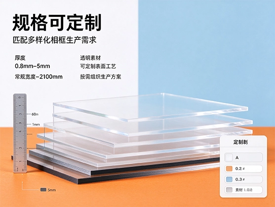 亚克力相框片材_高透亚克力相框片材_亚克力相框片材厂家