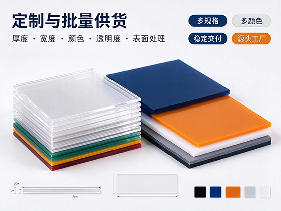 亚克力标识牌片材_高透耐候标识标牌板材_亚克力片材厂家