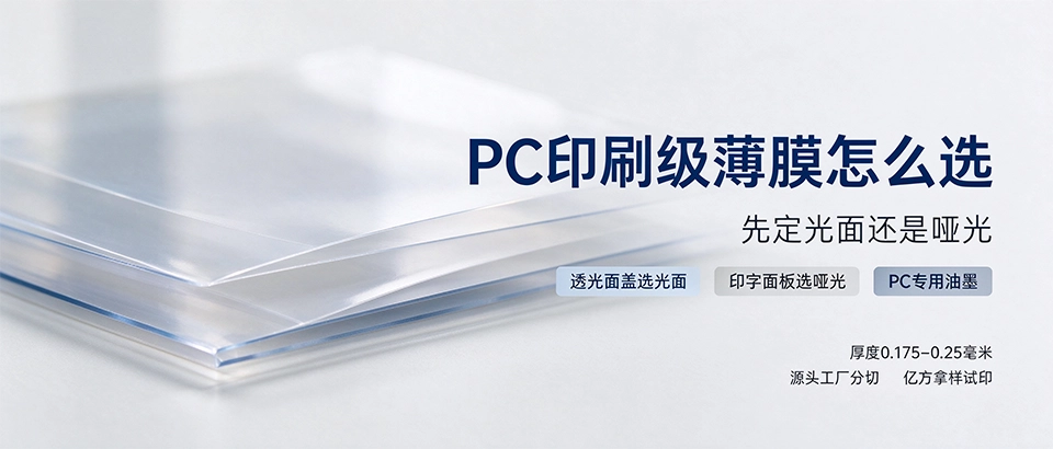 PC印刷级薄膜怎么选